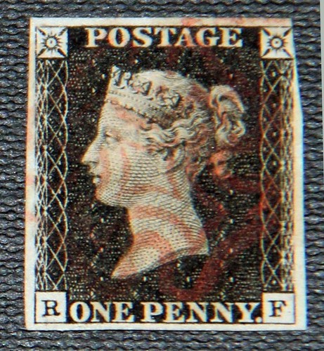 1840 penny black 4 - 1840,