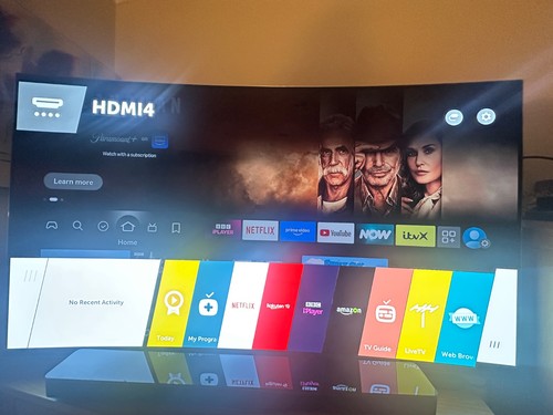 Oled curved screen tv - lg,