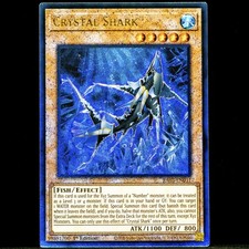 Crystal Shark 1st Edition RA03-EN031 Collector's Rare Yu-Gi-O Card 1st Century