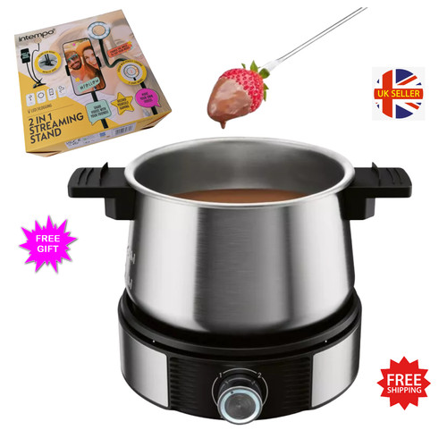 Electric fondue set - set, for