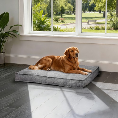 Large dog bed - dog, linen