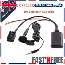 Car Bluetooth Audio AUX Input Adapter + Microphone For Ford Focus Mondeo 6000CD