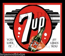 7UP DECAL NORTHWESTERN GUMBALL