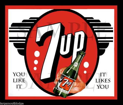 7up decal northwestern gumball - 7up,