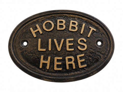 Hobbit lives here middle earth - here,