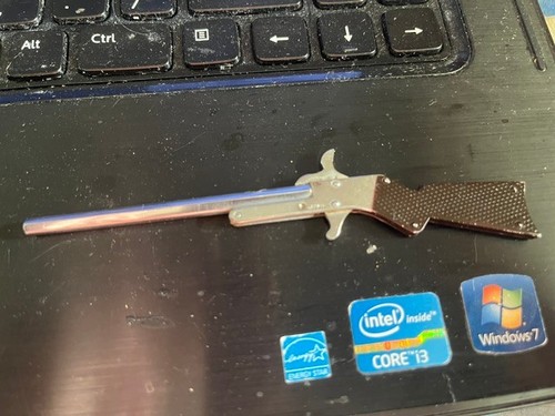 Rare vintage miniature rifle - vintage,