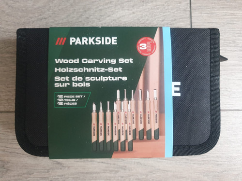 Parkside wood carving - set,