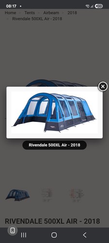 Vango rivendale 500xl person - 500xl, 5