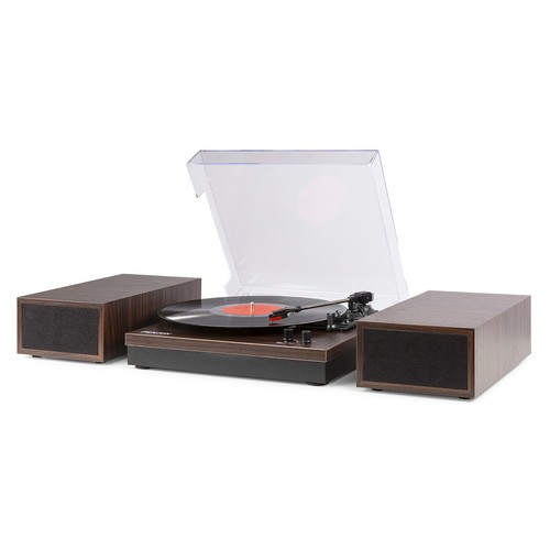 Vinyl player with speakers lp - player,