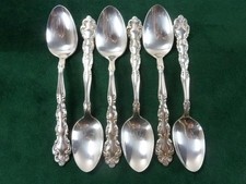 6 nice Vintage Silver Plated
