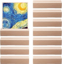 Wood Place Card Holders, 10 Pcs Table Number Stands, Photo Name Postcard Menu