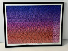 3D Print Tiger On The Prowl Magic Eye 1993 Stereogram Computer Art Ultra Grafix