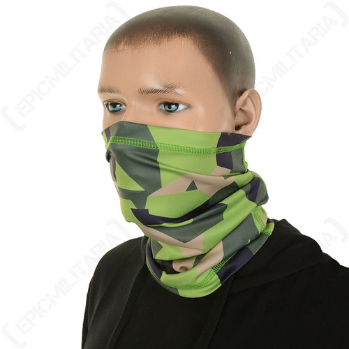 Neck scarf swedish camouflage - scarf,