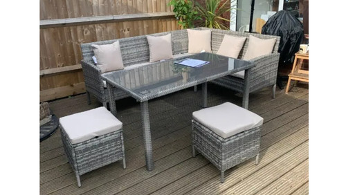 Rattan garden furniture seater - rattan,