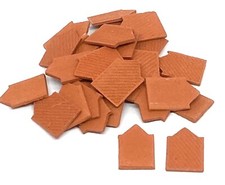 Dolls House Pointed Roof Tiles