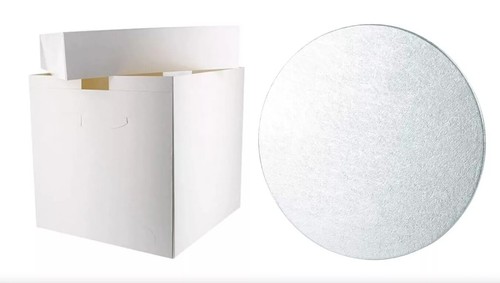 Tall cake box - box, with