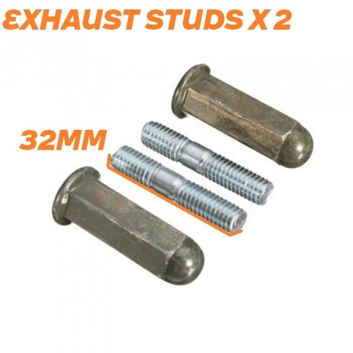 Exhaust studs nuts - exhaust, set