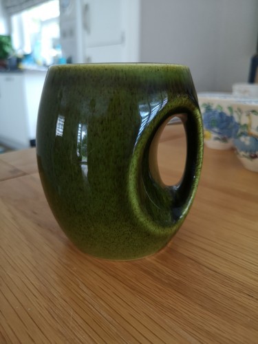 Holkham pottery owl eye mug