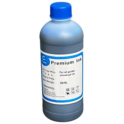 Cyan 500ml printer ciss - cyan,