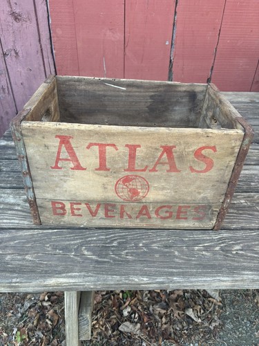 Atlas beverages crate - beverages, rare