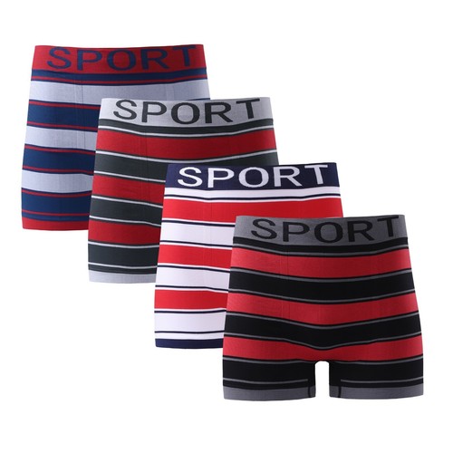 Mens seamless sport boxers - sport,