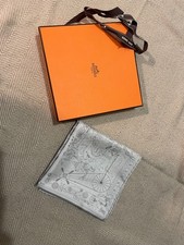 hermes silk scarf with box