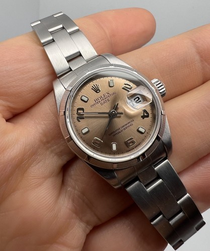 Rolex date automatic salmon - date,