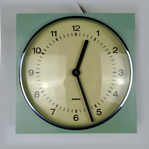 Krups clock kitchen - kitchen, wall
