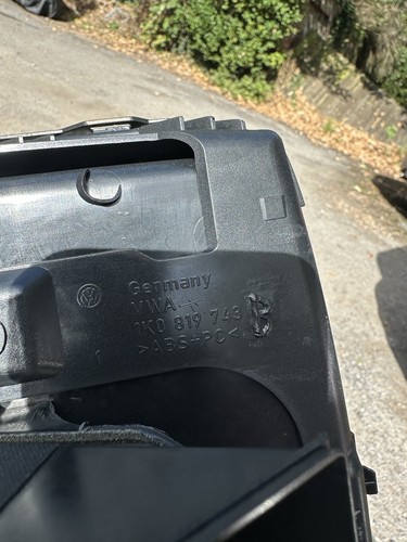 Golf mk5 centre console - vw,