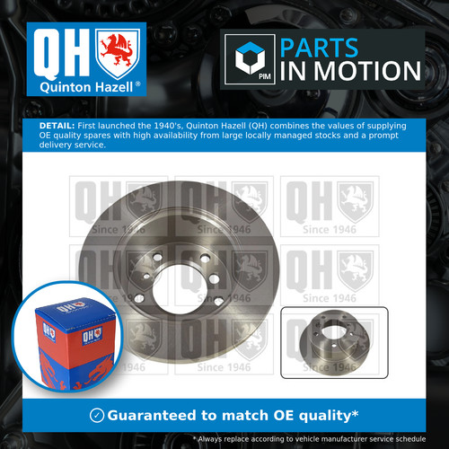 Brake discs pair solid - 2x, rear