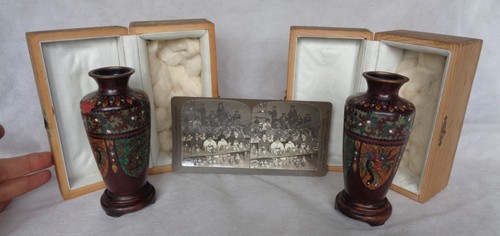 Pair antique japanese - pair,