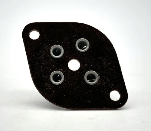 Tube socket base 1950s - 8x,