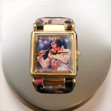 Bradfors Exchange Vintage Elvis Watch