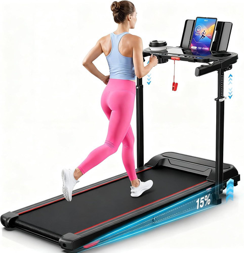 Folding treadmill for - folding, home