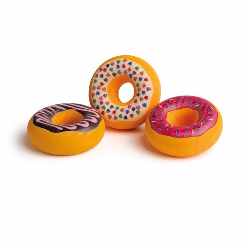 Wooden pretend role play food