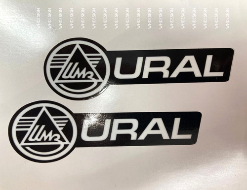 Ural style stickers classic - ural,