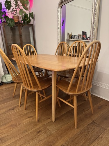 Mid century ercol dining table - mid-century,