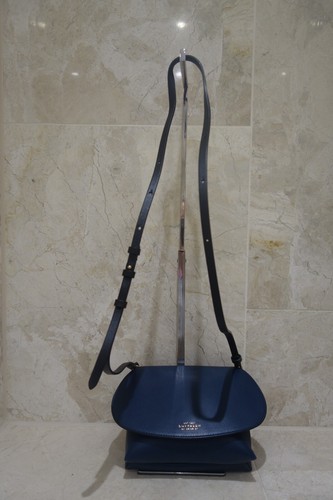 Smythson blue leather - blue,