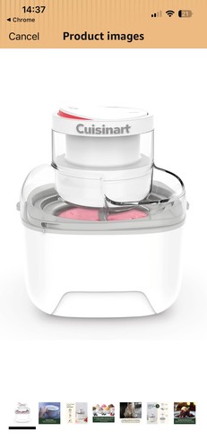 Cuisinart solo scoops ice - cuisinart,