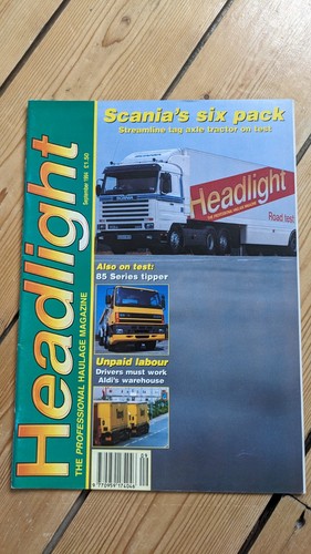 Headlight truck magazine - headlight,