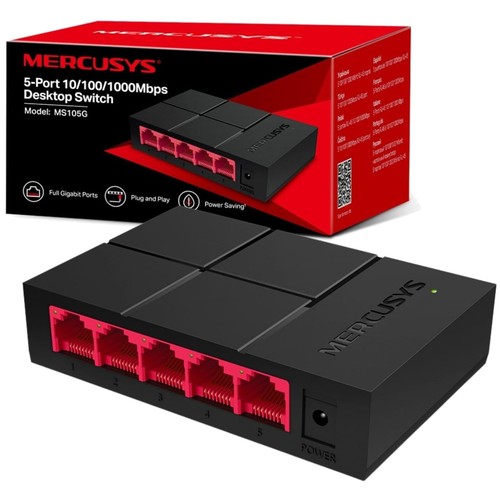 Ms105g port gigabit network - 5-port,