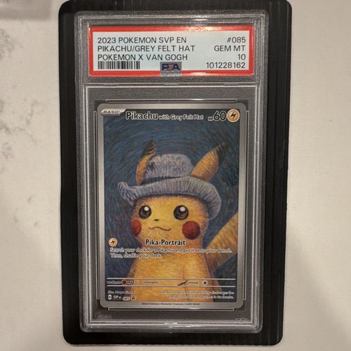 Pikachu with grey - grey, hat
