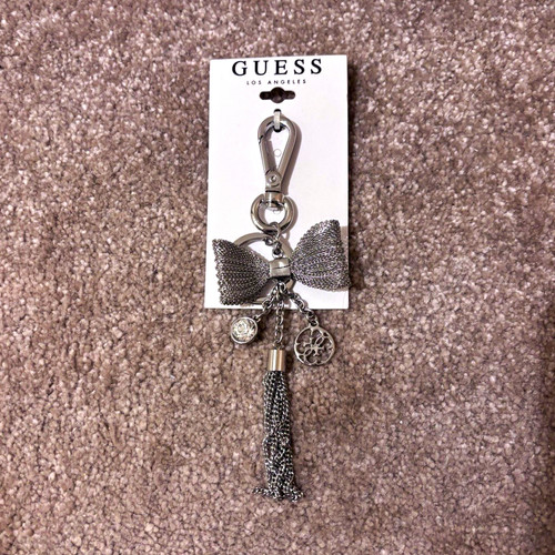 Guess silver tone metal - guess,