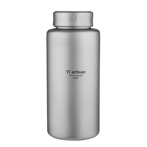 Titanium tea mug travel - titanium,