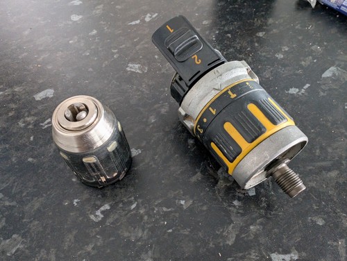 Dewalt cordless drill - cordless, gearbox