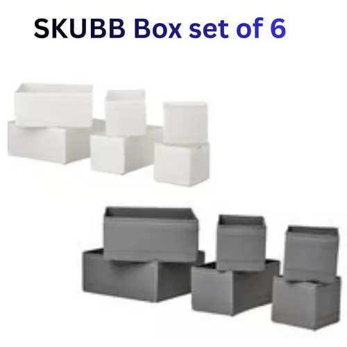 New ikea skubb storage - new,