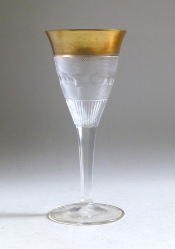Moser rare antique - stem, glass