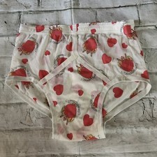 Vintage Jockey 100% Nylon Valentin's Day Heart L'Amour Y Front Men Brief Size 32