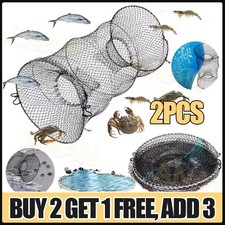 2X Crab Net Trap Prawn Shrimp