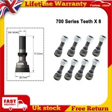 8 Pack Stump Grinder Teeth Compatible with 700 Series For Stump Removal